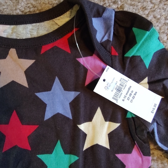 Gap Baby 100% Organic Cotton Mix&Match Star Onesie NWT 0-3m, 6-12m & 12-18m - Picture 4 of 5